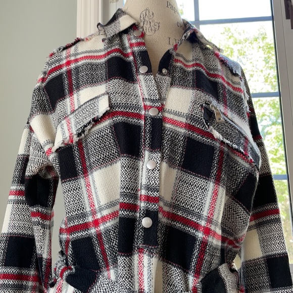 Zara Plaid mini/tunic NWOT - Picture 7 of 13